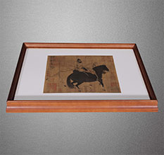 成都书画装裱配框服务案例